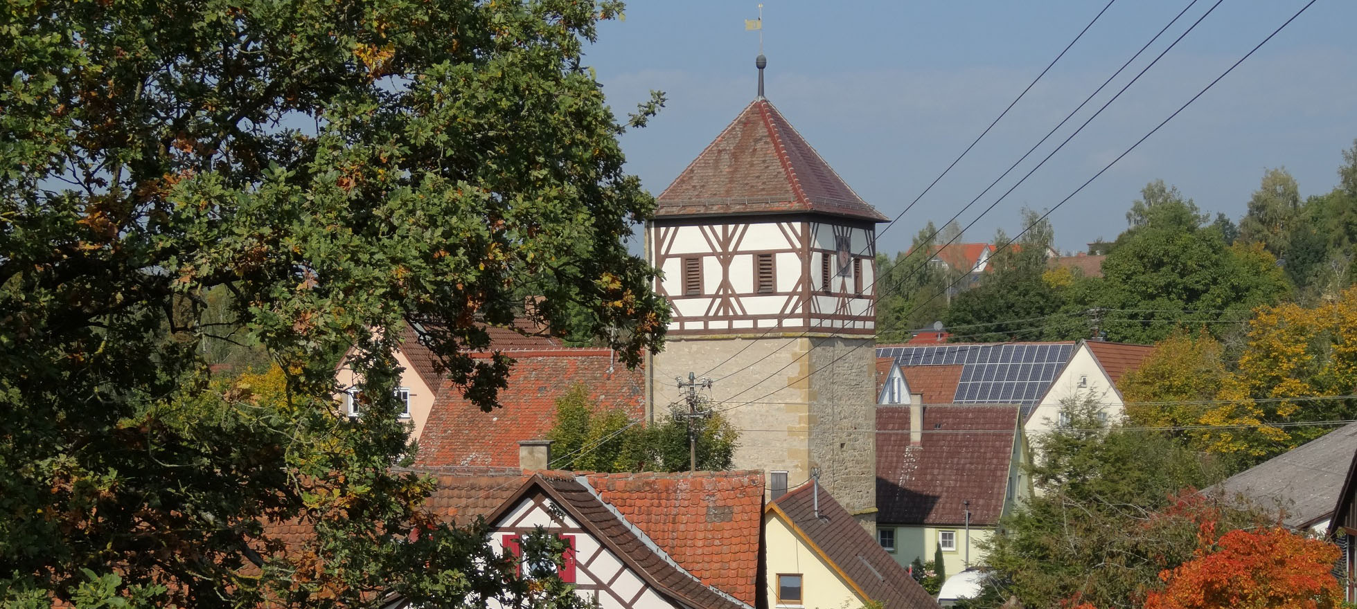 Kirchturm Kirchturm der Bartholomaeuskirche Beimbach
