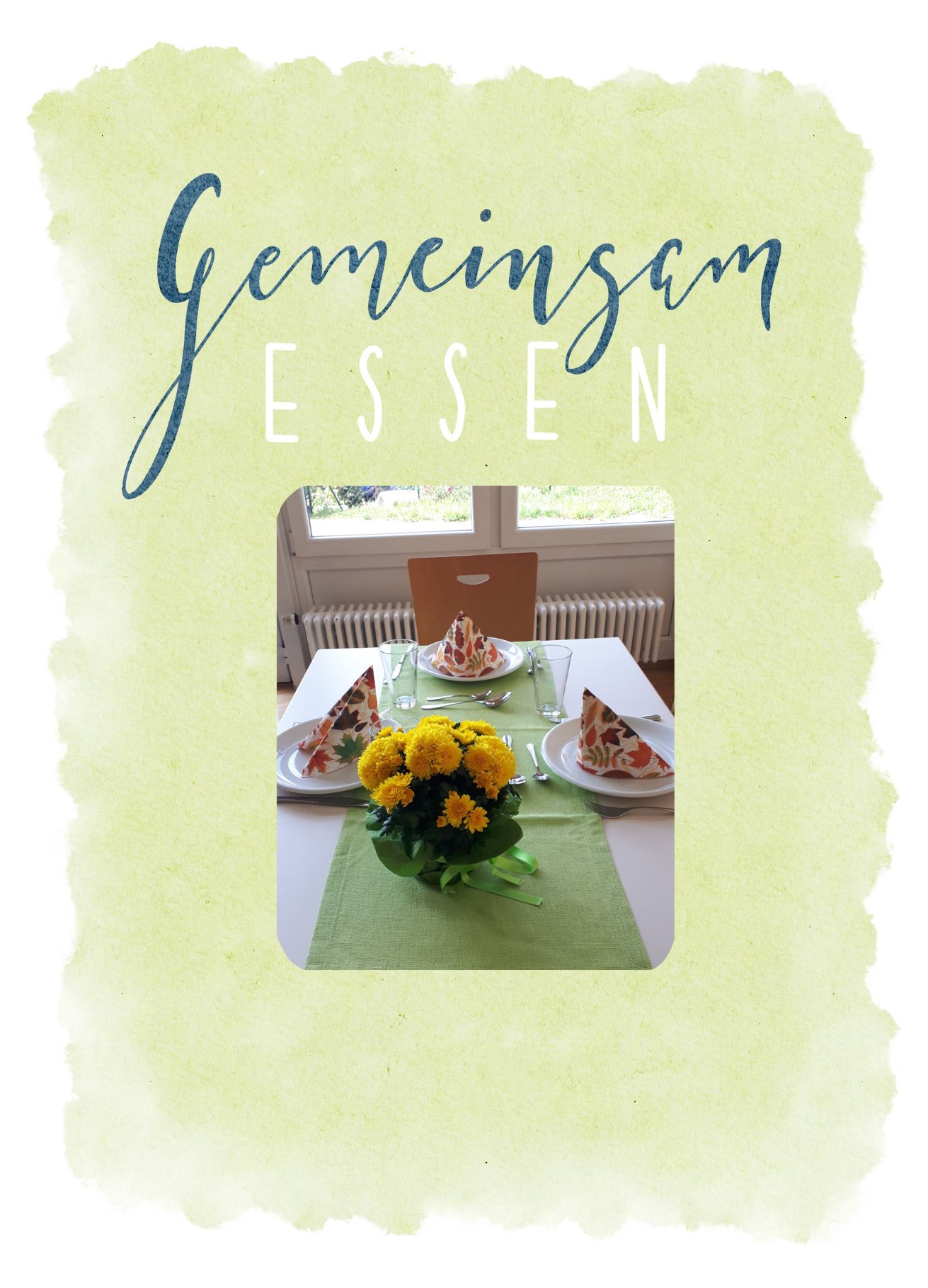Gemeinsam Essen grün